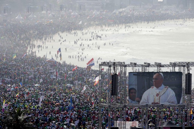 Tre milioni alla Messa finale della Gmg. Papa “Arrivederci a Cracovia 2016” 1