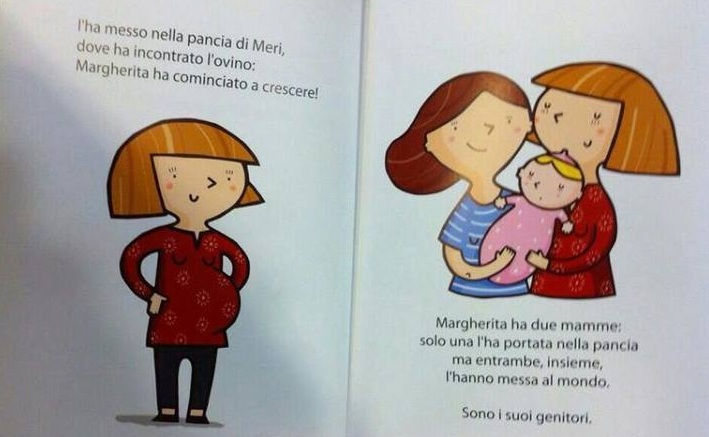 Roma, favola gay – Ora spiegano anche l’inseminazione per le lesbiche 1