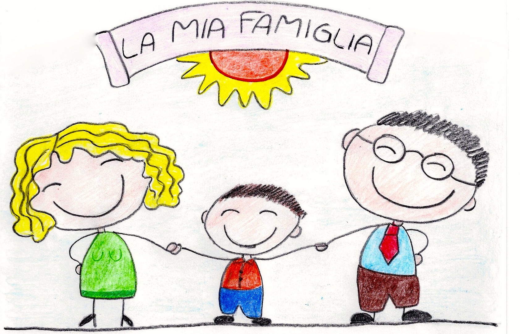 Milano, “Bambini, basta disegnare mamma e papà!” 1