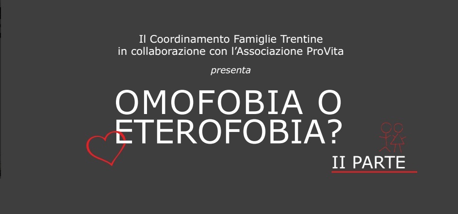 “Omofobia o eterofobia?” – Tavola rotonda a Rovereto (TN) 1