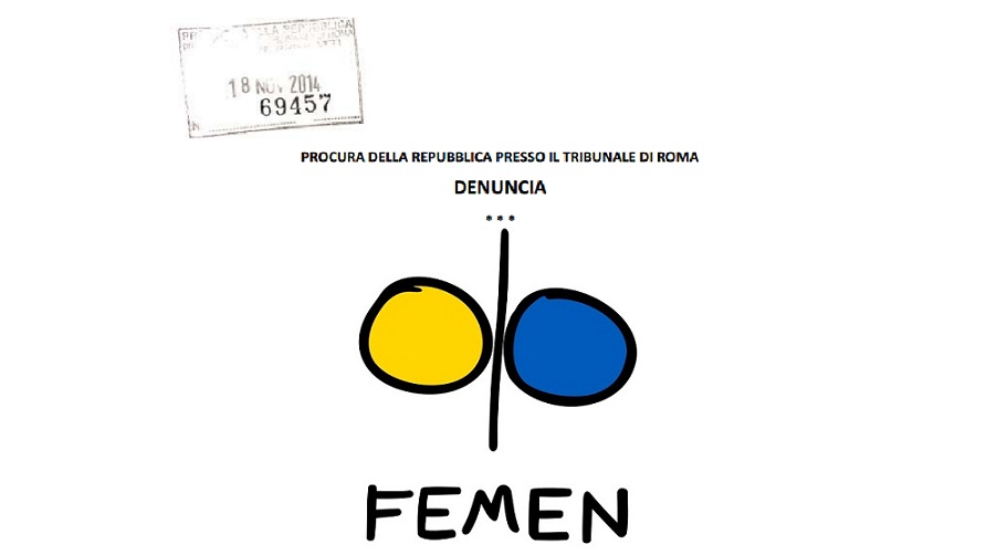 ProVita e Giuristi per la Vita denunciano le Femen e la Innocenzi 1