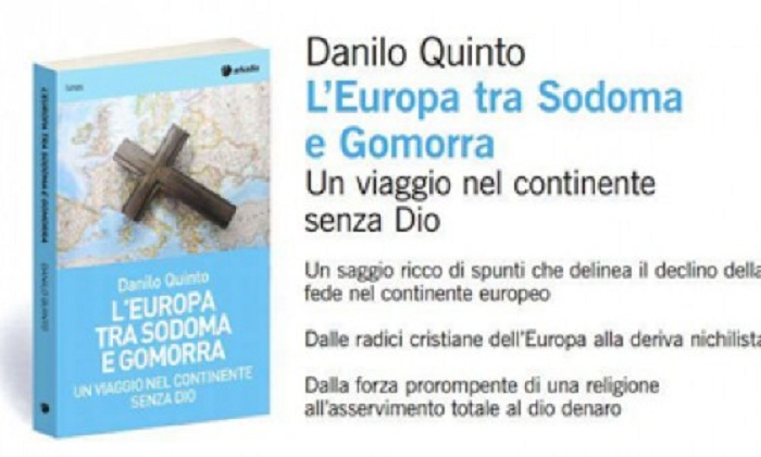 L’Europa tra Sodoma e Gomorra – Danilo Quinto presenta il suo libro a Roma 1