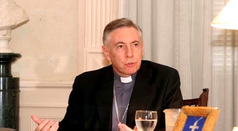 Il vescovo Héctor Aguer invita a non votare gli abortisti