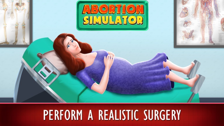 Aborto per gioco, in un videogioco 1