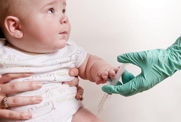 vaccino, iniezione, bambin